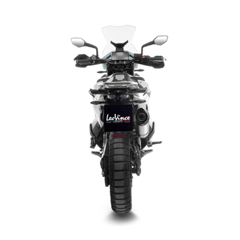 Lv Slip-On A Lv One Evo Stainless For Cf Moto 800 Mt Sport/Touring