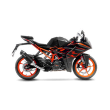 Load image into Gallery viewer, Lv Slip-On One Evo Stainless Black For KTM RC 125 2022 - 2023