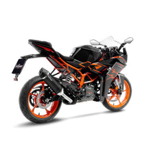 Load image into Gallery viewer, Lv Slip-On One Evo Stainless Black For KTM RC 125 2022 - 2023