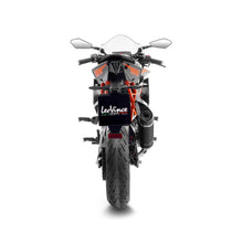 Load image into Gallery viewer, Lv Slip-On One Evo Stainless Black For KTM RC 125 2022 - 2023