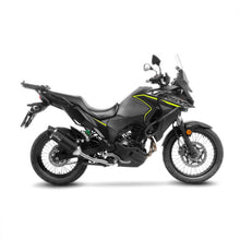 Load image into Gallery viewer, Lv Slip-On One Evo Stainless Black For Kawasaki Versys-X 300/Adventure 2017 - 2022
