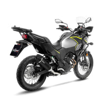 Load image into Gallery viewer, Lv Slip-On One Evo Stainless Black For Kawasaki Versys-X 300/Adventure 2017 - 2022