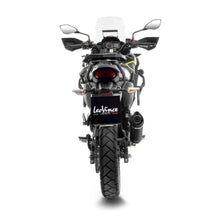 Load image into Gallery viewer, Lv Slip-On One Evo Stainless Black For Kawasaki Versys-X 300/Adventure 2017 - 2022