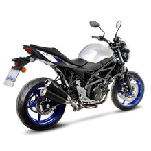 Load image into Gallery viewer, LV Slip-On A Gp Duals Stainless Blk Sv 650 / X '16>