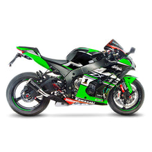 Load image into Gallery viewer, LV Slip-On LV-10 Stainless Blk Zx-10R / Rr Ninja '16> (Low &amp; High Mount)