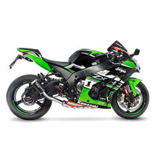 Load image into Gallery viewer, LV Slip-On LV-10 Stainless Blk Zx-10R / Rr Ninja '16> (Low &amp; High Mount)