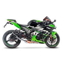 Load image into Gallery viewer, LV Slip-On LV-10 Stainless Blk Zx-10R / Rr Ninja '16> (Low &amp; High Mount)