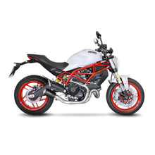 Load image into Gallery viewer, LV Slip-On LV-10 Stainless Blk Monster 797 '17>'20 / Scrambler 800 '15>'20