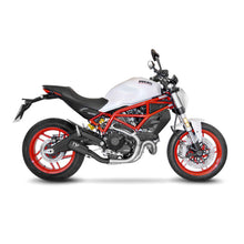 Load image into Gallery viewer, LV Slip-On LV-10 Full Blk Stainless Monster 797 '17>'20 / Scrambler 800 '15>'20