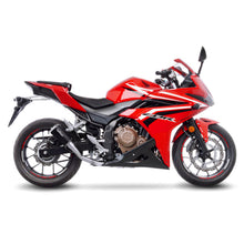 Load image into Gallery viewer, LV Slip-On LV-10 Stainless Black CB500 F / CBR500 R '16>'18 / CB500 X '17>'18 (Not W Orig. Center Stand)