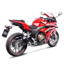 Load image into Gallery viewer, LV Slip-On LV-10 Stainless Black CB500 F / CBR500 R '16>'18 / CB500 X '17>'18 (Not W Orig. Center Stand)