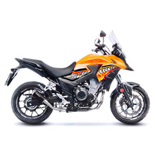 Load image into Gallery viewer, LV Slip-On LV-10 Stainless Black CB500 F / CBR500 R '16>'18 / CB500 X '17>'18 (Not W Orig. Center Stand)