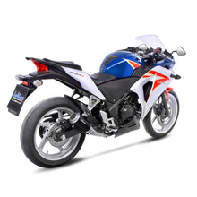 Load image into Gallery viewer, LV Slip-On LV-10 Stainless Black CBR 250 R '11>'13