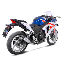 Load image into Gallery viewer, LV Slip-On LV-10 Stainless CBR 250 R '11>'13