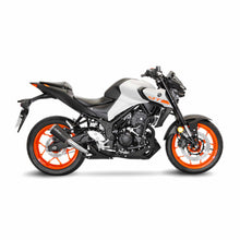 Load image into Gallery viewer, LV Slip-On LV-10 Stainless Blk Yzf-R25 / R3 / Mt-25 / Mt-03 '14>'21
