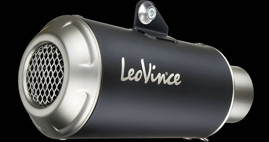 LV-10 Black Edition Slip-On Muffler w/Stainless End Cap for Suzuki GSX-R 1000/R 17-21