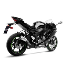 Load image into Gallery viewer, LV-10 Stainless Steel Slip-On Muffler w/Stainless End Cap for Kawasaki ZX-6R Ninja 09-20