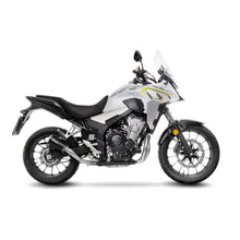 Load image into Gallery viewer, LV Slip-On LV-10 Stainless Black CB500 F / X / CBR500R '19> (Fits W Orig. Cent Stand)