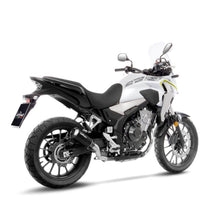 Load image into Gallery viewer, LV Slip-On LV-10 Stainless Black CB500 F / X / CBR500R '19> (Fits W Orig. Cent Stand)