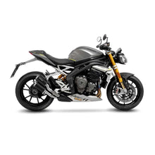 Load image into Gallery viewer, LV-10 Black Edition Slip-On Muffler w/Stainless End Cap for Triumph Speed Triple 1200 RR/RS 21-22