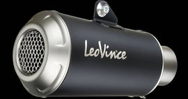 LV-10 Black Edition Slip-On Muffler w/Stainless End Cap for Triumph Speed Triple 1200 RR/RS 21-22