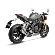 Load image into Gallery viewer, LV-10 Stainless Steel Slip-On Muffler w/Stainless End Cap for Triumph Speed Triple 1200 RR/RS 21-22