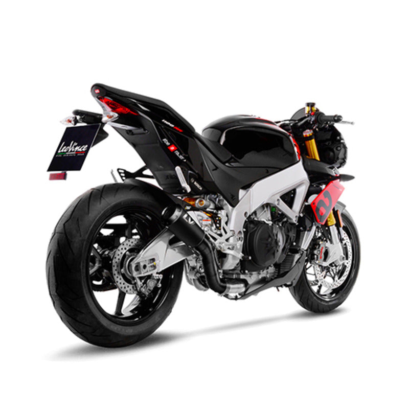LV Slip-On LV-10 Full Black Stainless RSV4 1100 / Factory / Tuono V4 '21>