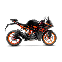 Load image into Gallery viewer, Lv Slip-On 10 Stainless Black For Ktm Rc 125 Rc390 2022 - 2023