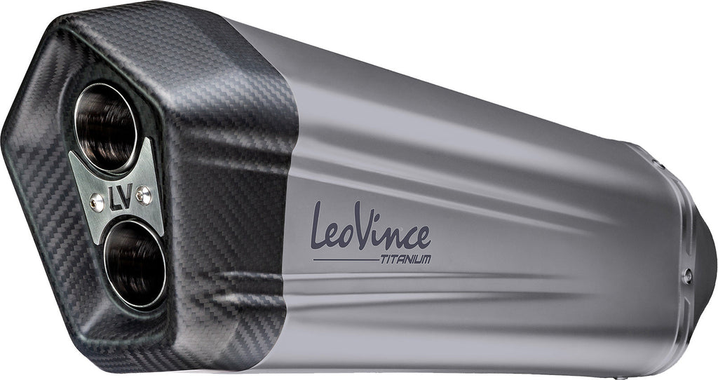 Lv Slip-on A LV-12 Titanium 1050 Adv '15>'16 / 1090 Adv '17>'19 / 1190 Adv '13>'16 / 1290 Adv '15>'20