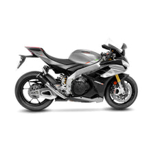 Load image into Gallery viewer, LV Slip-On LV-Corsa Stainless Black RSV4 1100 / Factory / Tuono V4 '21>
