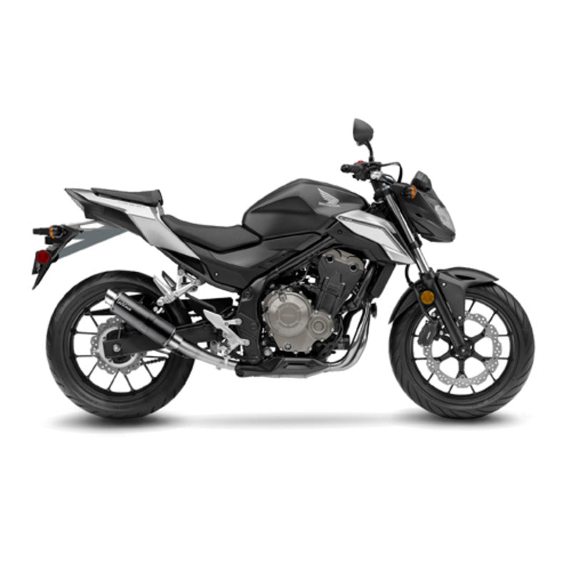 LV Slip-On Gp Corsa Matte Carbon CB500 F / CBR500 R '16>'18 / CB500 X '17>'18 (Not W Orig. Center Stand)