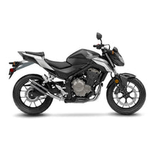 Load image into Gallery viewer, LV Slip-On Gp Corsa Matte Carbon CB500 F / CBR500 R '16>'18 / CB500 X '17>'18 (Not W Orig. Center Stand)