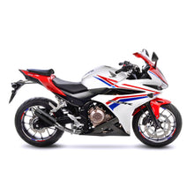 Load image into Gallery viewer, LV Slip-On Gp Corsa Matte Carbon CB500 F / CBR500 R '16>'18 / CB500 X '17>'18 (Not W Orig. Center Stand)