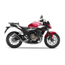 Load image into Gallery viewer, LV Slip-On Gp Corsa Matte Carbon CB500 F / X / CBR500R '19> (Fits W Orig. Cent Stand)