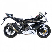 Load image into Gallery viewer, LV One Evo Carbon Fiber Slip-On Muffler w/Carbon End Cap for Kawasaki ZX-6R Ninja 09-16