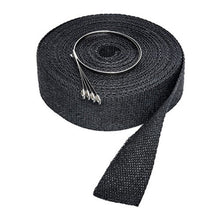 Load image into Gallery viewer, LV Wrap Kit Black 800° C 15MT X 52mm 4 X 350mm Ball-Lock Clamps