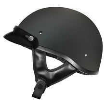 Load image into Gallery viewer, M2R Rebel Shorty Matt Black Peak Helmet