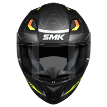Load image into Gallery viewer, SMK Stellar Sport Flight (MA264) Full Face Helmet - Matt Black/Grey/Yellow
