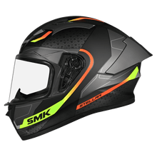 Load image into Gallery viewer, SMK Stellar Sport Flight (MA264) Full Face Helmet - Matt Black/Grey/Yellow