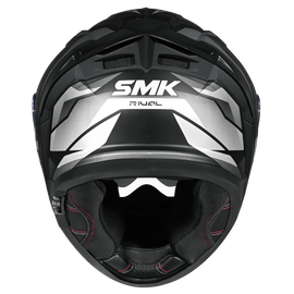 SMK Typhoon 06 Rival (MA266) Full Face Helmet - Matt Black/Grey