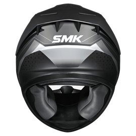 SMK Stellar Sport Flight (MA266) Full Face Helmet - Matt Black/Grey
