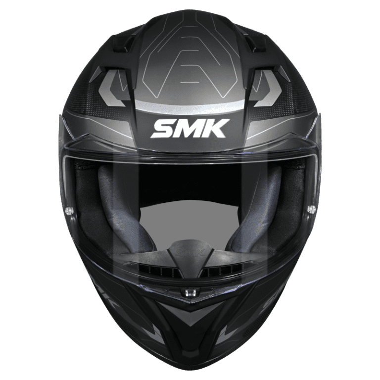 SMK Stellar Sport Flight (MA266) Full Face Helmet - Matt Black/Grey