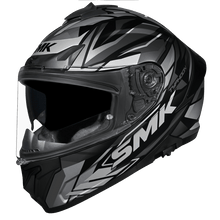 Load image into Gallery viewer, SMK Typhoon 06 Rival (MA266) Full Face Helmet - Matt Black/Grey