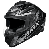 SMK Typhoon 06 Rival (MA266) Full Face Helmet - Matt Black/Grey