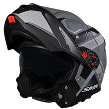 Load image into Gallery viewer, SMK Gullwing Supertour (MA661) Flip-up Helmet - Matt Grey/White