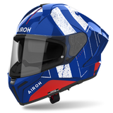 Airoh Matryx Scope Helmet - Blue/Red Gloss