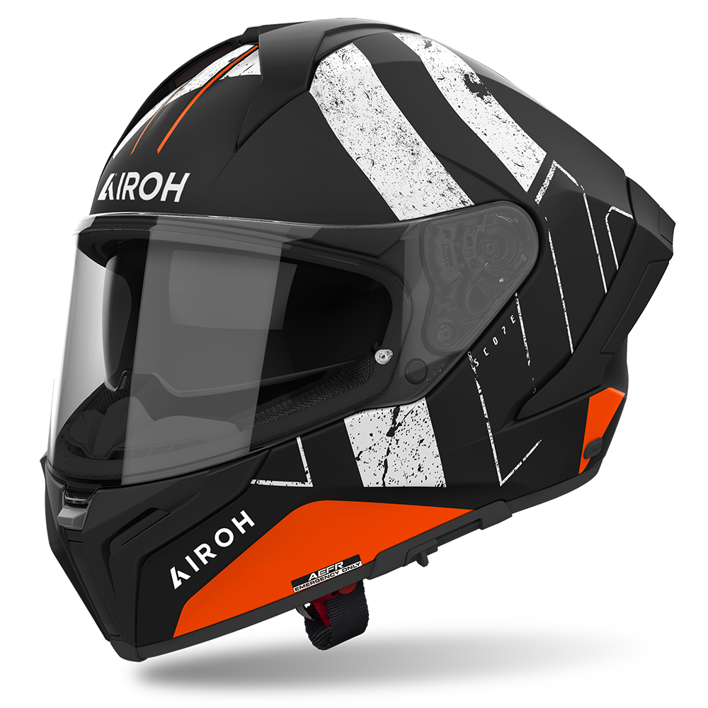 Airoh Matryx Scope Helmet - Orange Matt