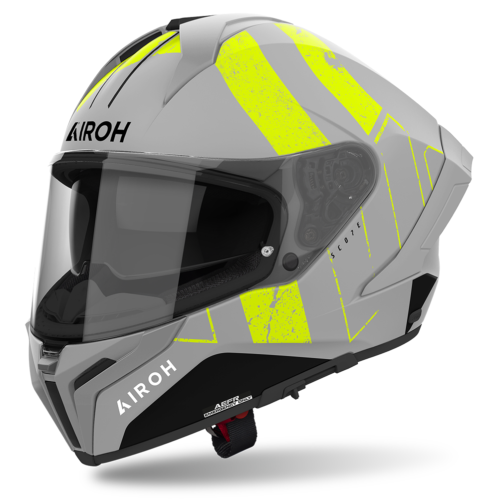 Airoh Matryx Scope Helmet - Yellow Matt