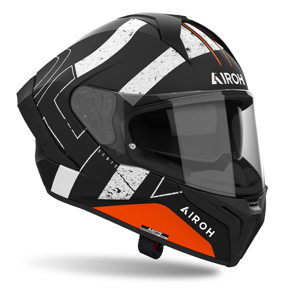 Airoh Matryx Scope Helmet - Orange Matt