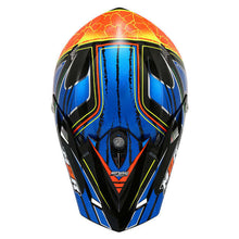 Load image into Gallery viewer, M2R Replacement Peak for X4.5 Metcalfe Replica PC-2 Helmet - Blue